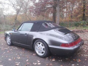 Remplacement capote Alpaga sur 911 - 964 par RC Sellerie RC Sellerie