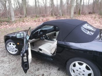 Remplacement capote Alpaga sur Porsche 944 RC Sellerie