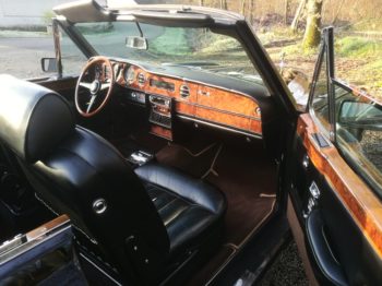 Rénovation de la sellerie cuir Rolls Corniche  RC Sellerie
