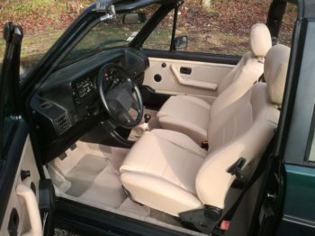 Réalisation sellerie 100% cuir Golf cabriolet Karmann - RC Sellerie RC Sellerie