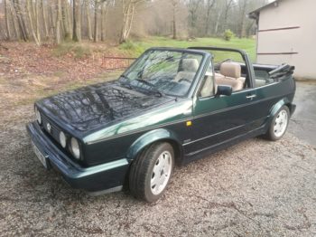Fin des travaux de sellerie Golf Cabriolet Karmann - RC Sellerie RC Sellerie