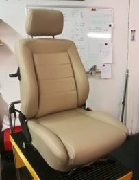 Réalisation siège cuir Golf Cabriolet Karmann - RC Sellerie RC Sellerie