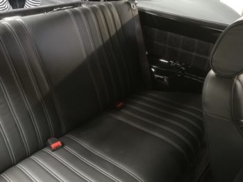 Réalisation banquette arrière en cuir Fiat Panda  RC Sellerie