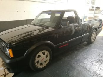 Personnalisation d'une benne Pick UP GMC Cyclone RC Sellerie