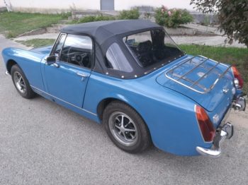 Remplacement de la capote en vinyle sur Midget RC Sellerie