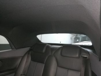 Saab 93 Cabriolet - remplacement du ciel de toit - RC Sellerie RC Sellerie