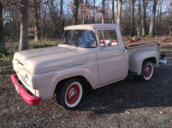 Rénovation sellerie Pick Up Ford US F100 de 1960 par RC Sellerie RC Sellerie