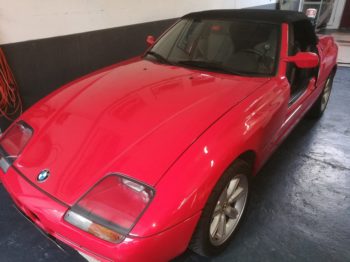 Remplacement de la capote d'un BMW Z1 en Alpaga par RC Sellerie RC Sellerie