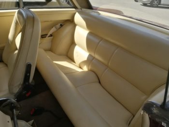 Nettoyage et soins du cuir par RC Sellerie sur facel Vega III RC Sellerie