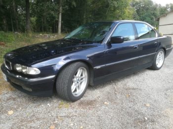 Rénovation sellerie BMW E34 750i V12 par RC Sellerie RC Sellerie