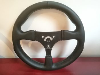  Volant de formule 1 Renault R60 de 1985 refait en cuir par RC Sellerie RC Sellerie