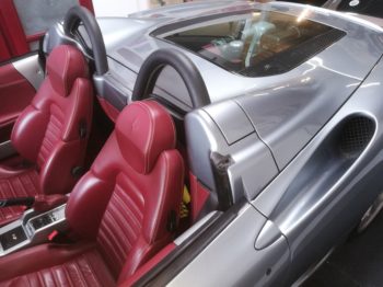 Remplacement de la capote en Alpaga sur Ferrari Modena 360 Spider - RC Sellerie RC Sellerie