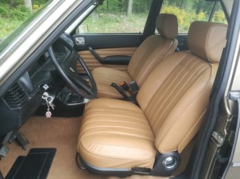Rénovation du cuir et des mousses d'une sellerie de 604 V6 - RC Sellerie RC Sellerie