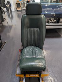 Siège Conducteur Morgan rénové par RC Sellerie RC Sellerie