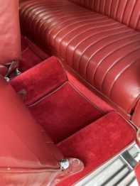 Remplacement des moquettes d'habitacle sur un Coach Delage de 1938 par RC Sellerie RC Sellerie