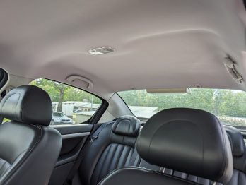 Remplacement du tissu de ciel de toit sur peugeot 407 berline par RC Sellerie RC Sellerie