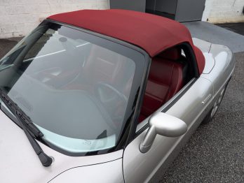 Remplacement de la capote en Alpaga sur un Cabriolet Fiat Barghetta par RC Sellerie RC Sellerie