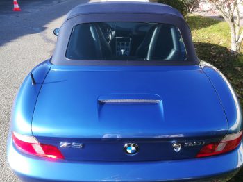 Remplacement de la capote de ce cabriolet Z3  par RC Sellerie RC Sellerie