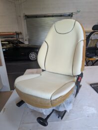 Renforcement de la mousse et ajout mousse de confort sur siège Mini R52 par RC Sellerie RC Sellerie