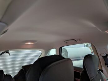 Remplacement du tissu de ciel de toit sur Citroën Picasso 5 places par RC Sellerie RC Sellerie